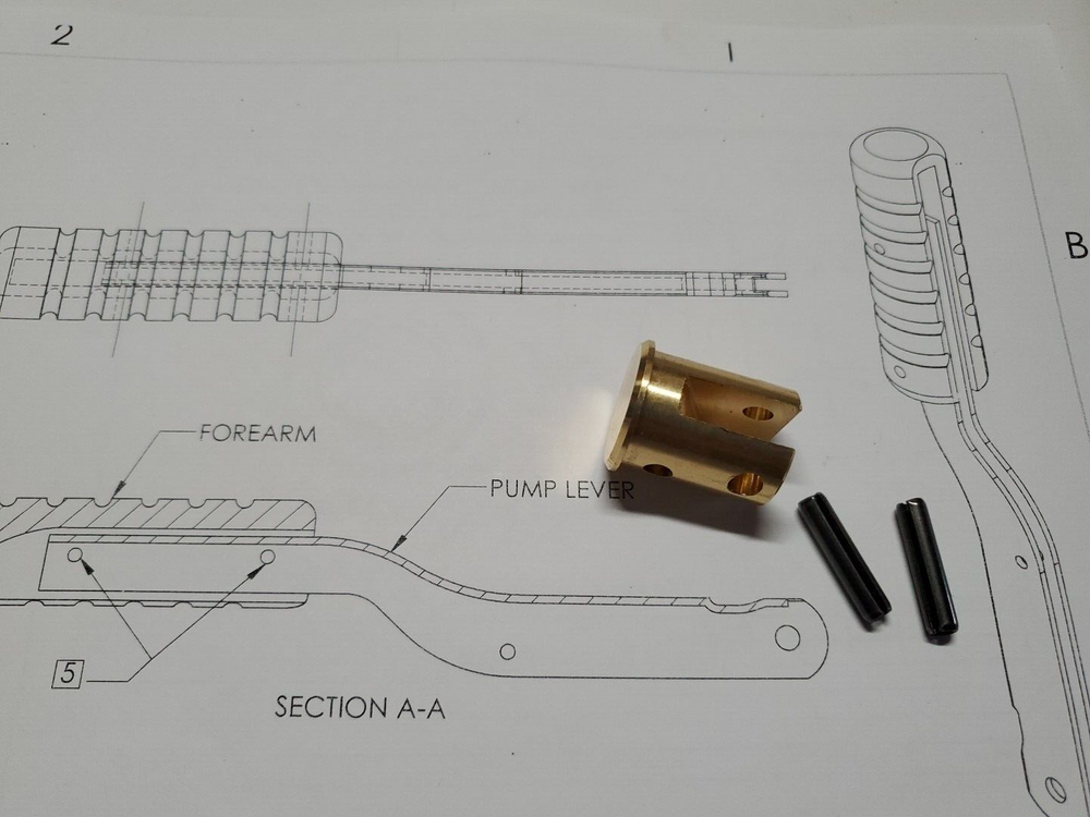 Benjamin 340, 342, 347 Muzzle W/2 Roll Pins