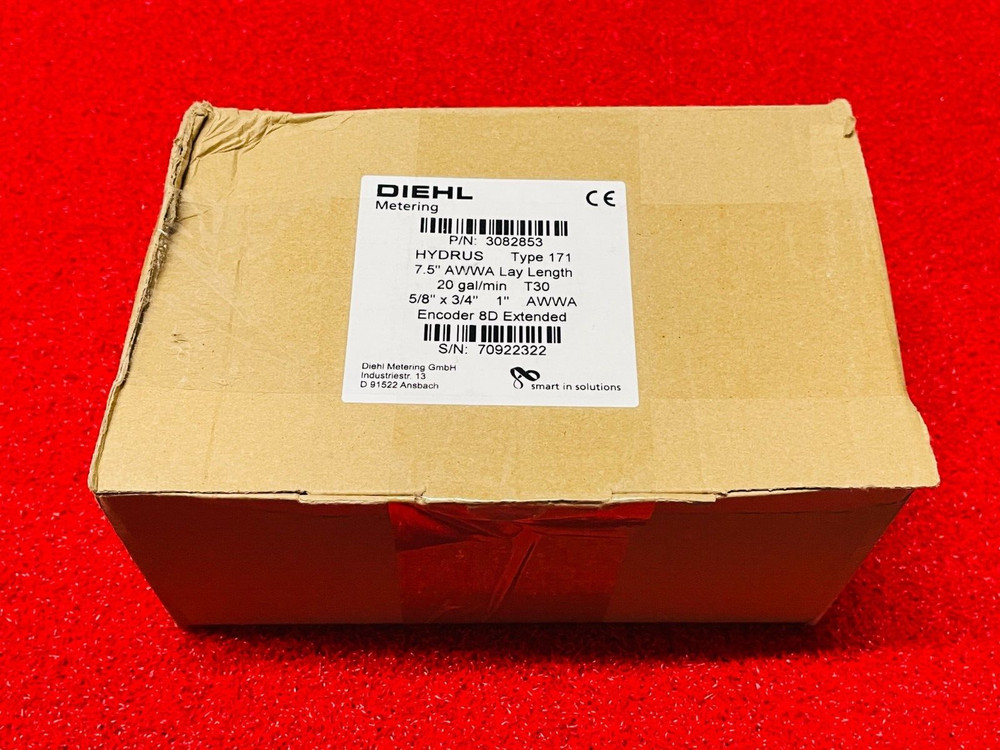 Diehl Metering 3082853 Hydrus Ultrasonic Meter Type 171