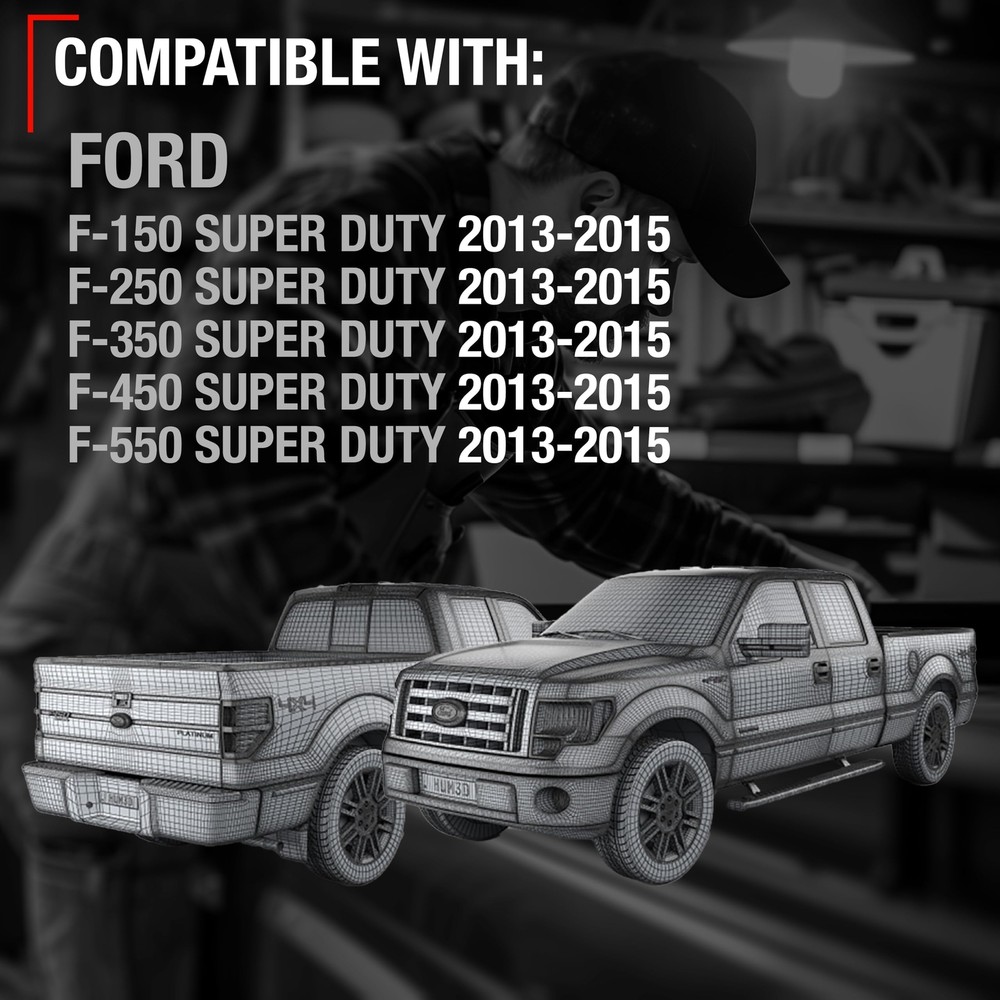 T1A Tailgate Cable Replacement Set- Rear Left & Right Side - Compatible with ...