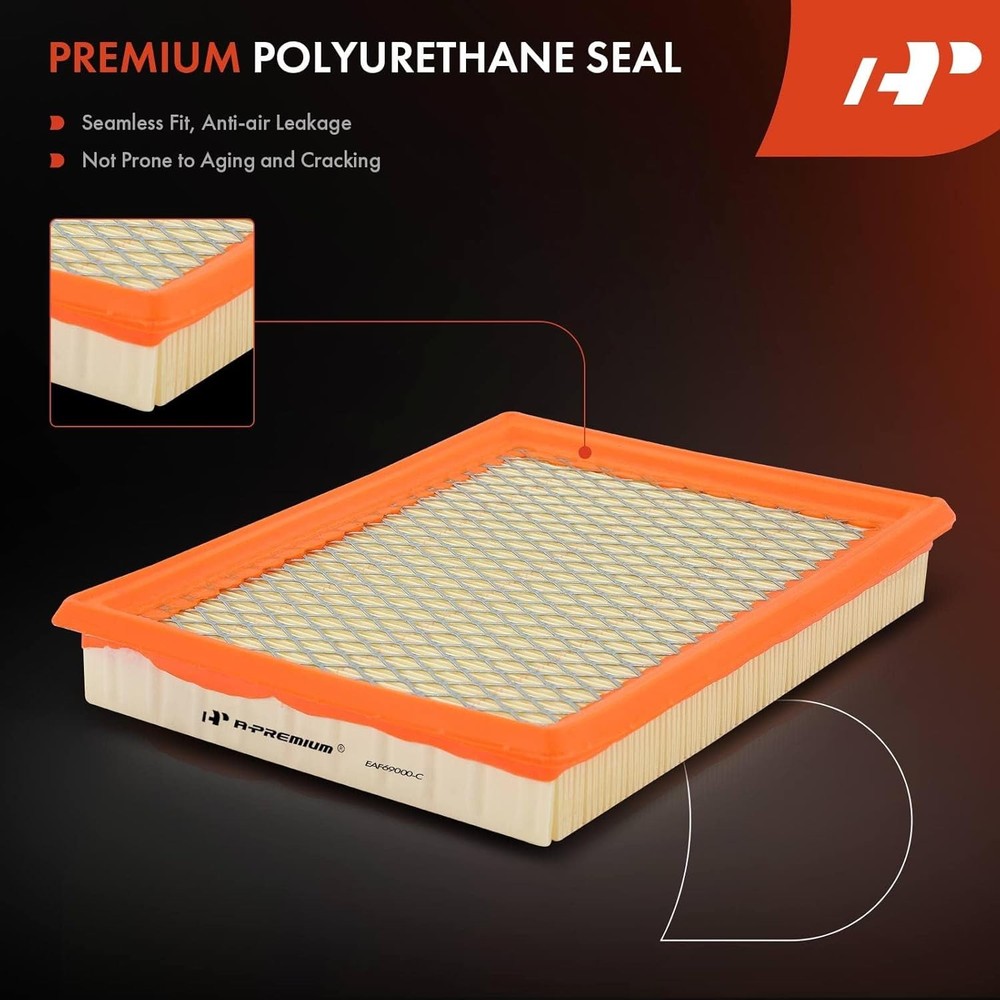 Engine Air Filter Compatible with Nissan & Infinit Models Standard Air Filter