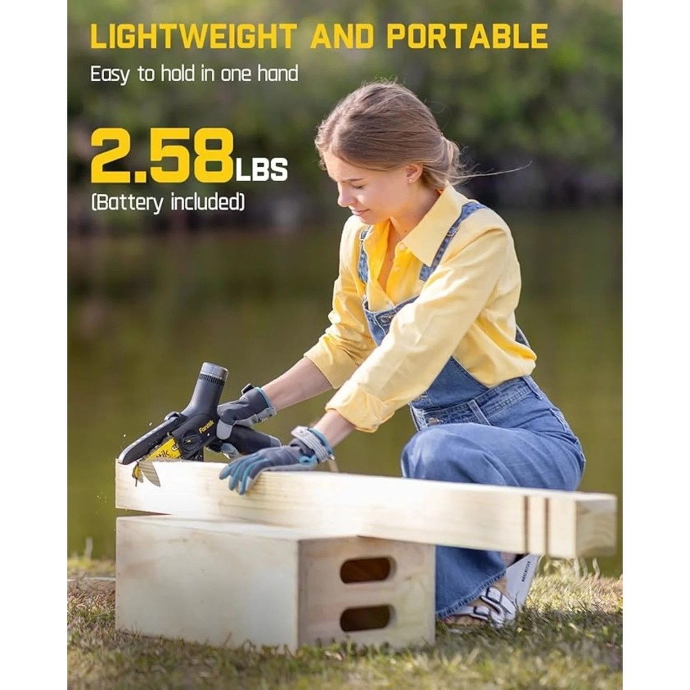Fanttik W10 APEX Mini Chainsaw LED Display