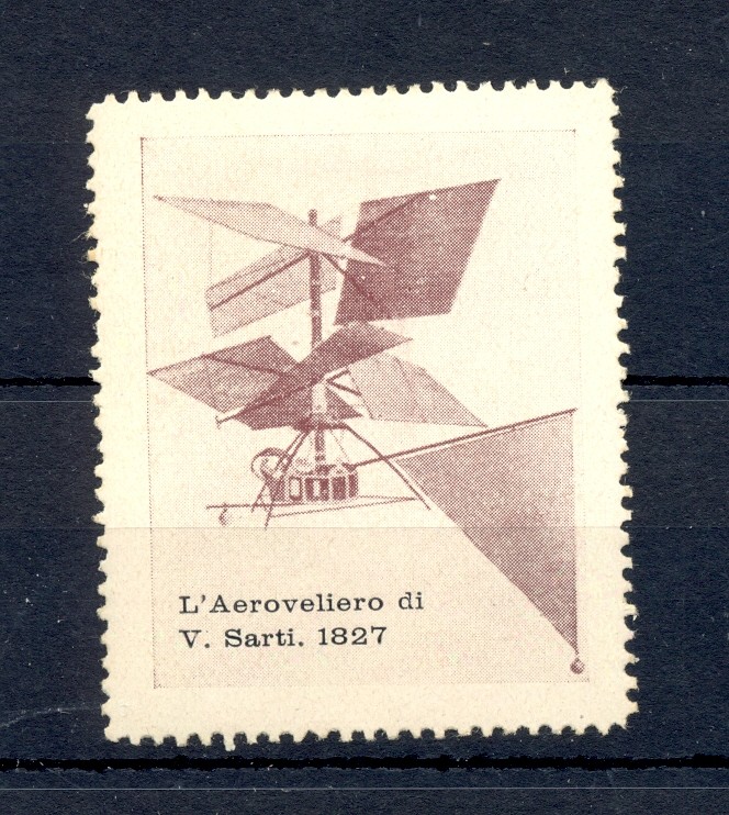 ITALY -AVIATION-1927 -1 x PS -* -VF