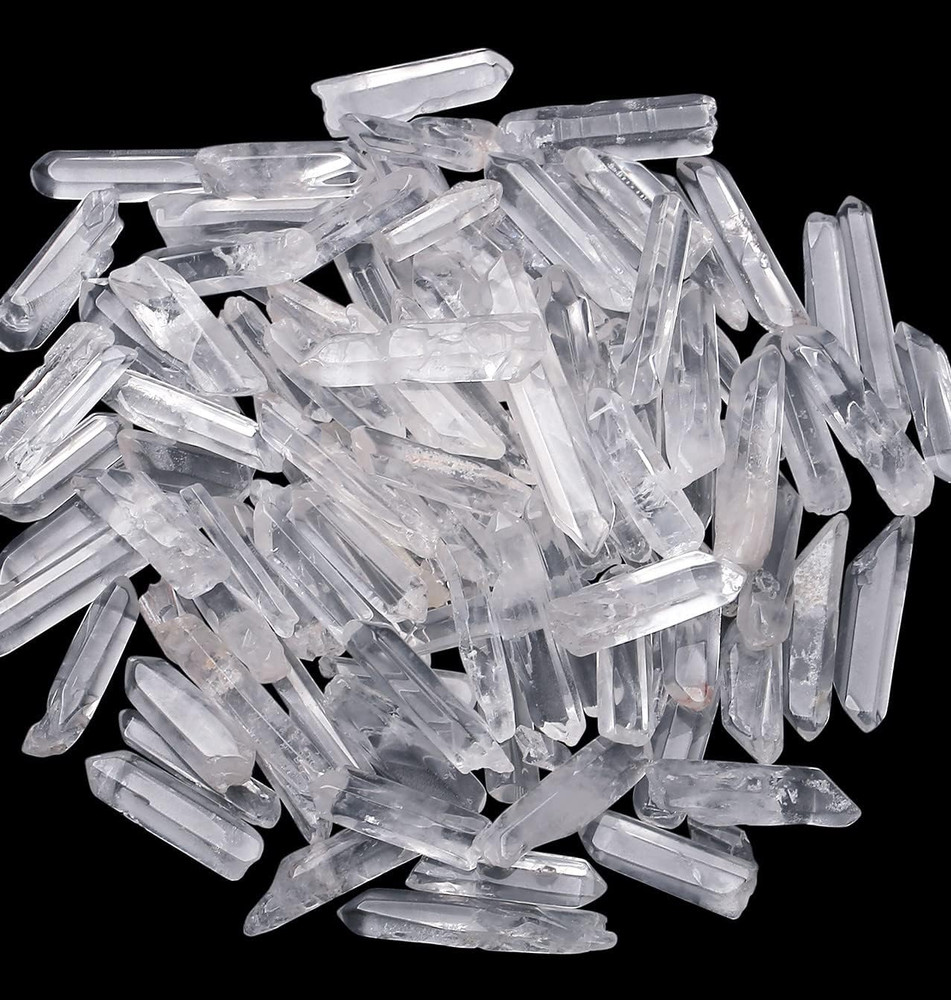 Clear Quartz Crystals Points Bulk Healing Crystal Stones Irregular Shape Raw Qua