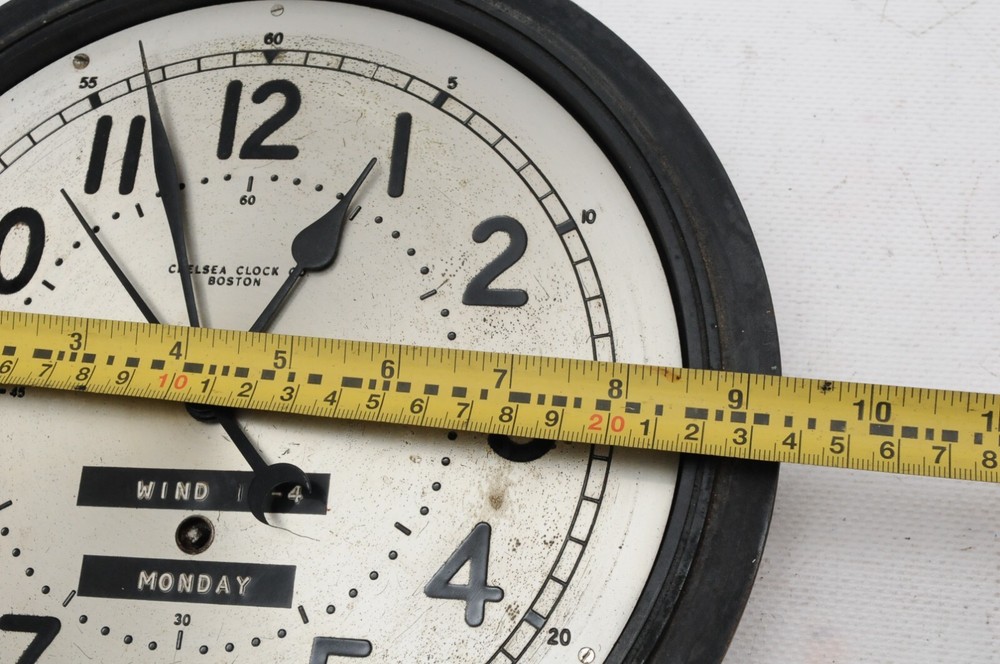 Chelsea Type B Model 12 Deck Clock 8.5"