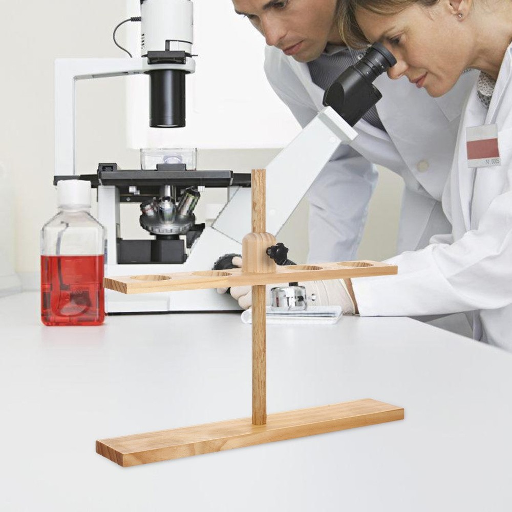 Lab Separating Funnel Stand Holder for Experiments Rack Adjustable Laboratory