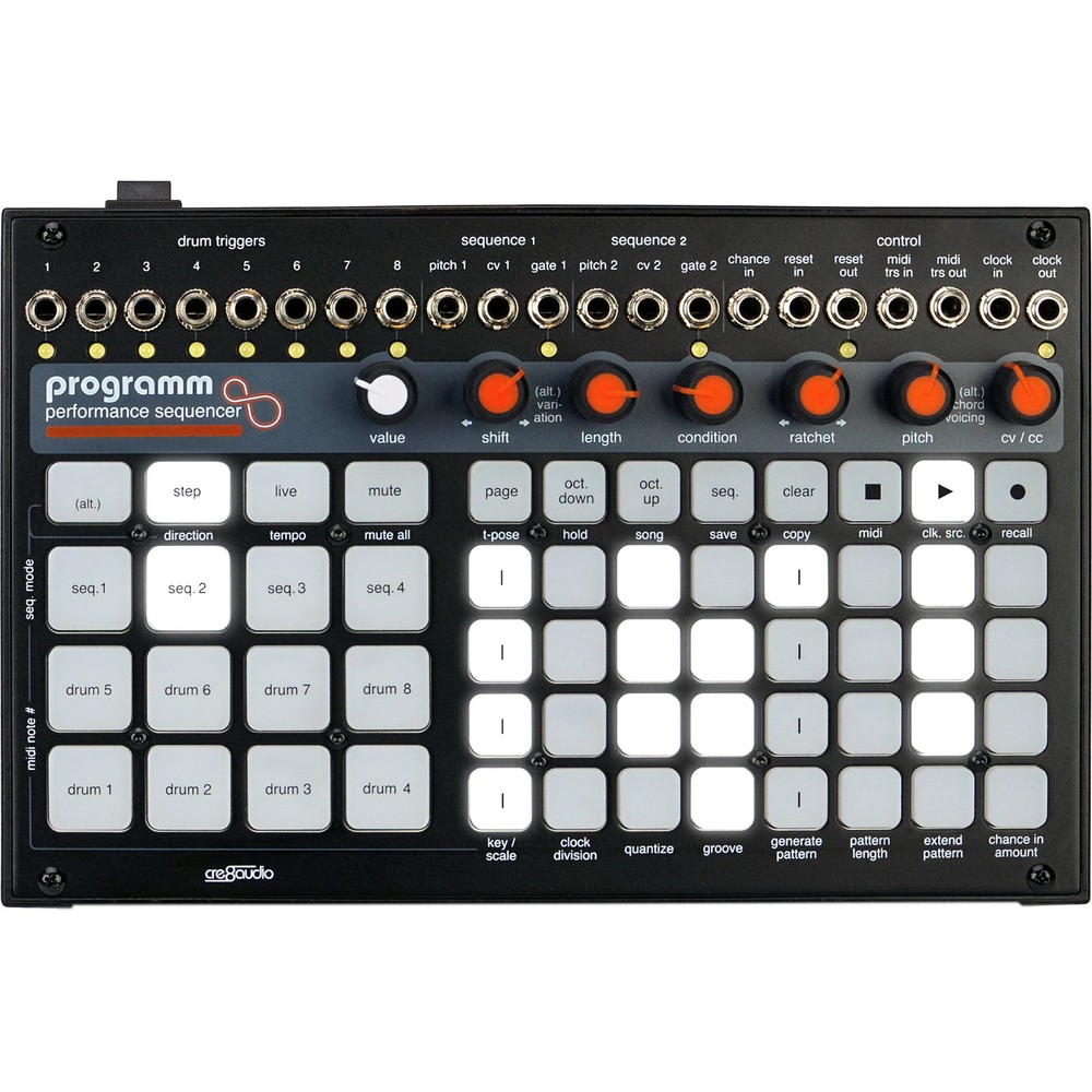 Cre8audio Programm Intuitive Performance MIDI and CV Sequencer
