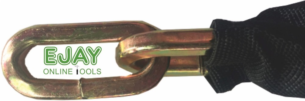 1.5m x 10mm Hardened Chain with Protective Sleeve