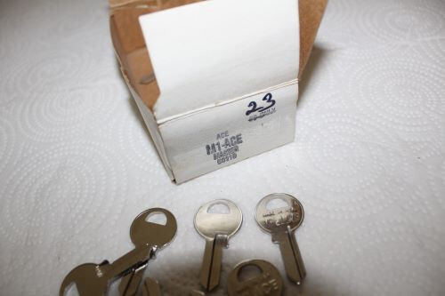 ( 23 ) M1-Ace Uncut M1 Key Blanks Master 50218 ACE
