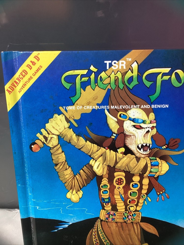 Vintage Advanced D&D 1981 1st. Ed Fiend Folio Guide
