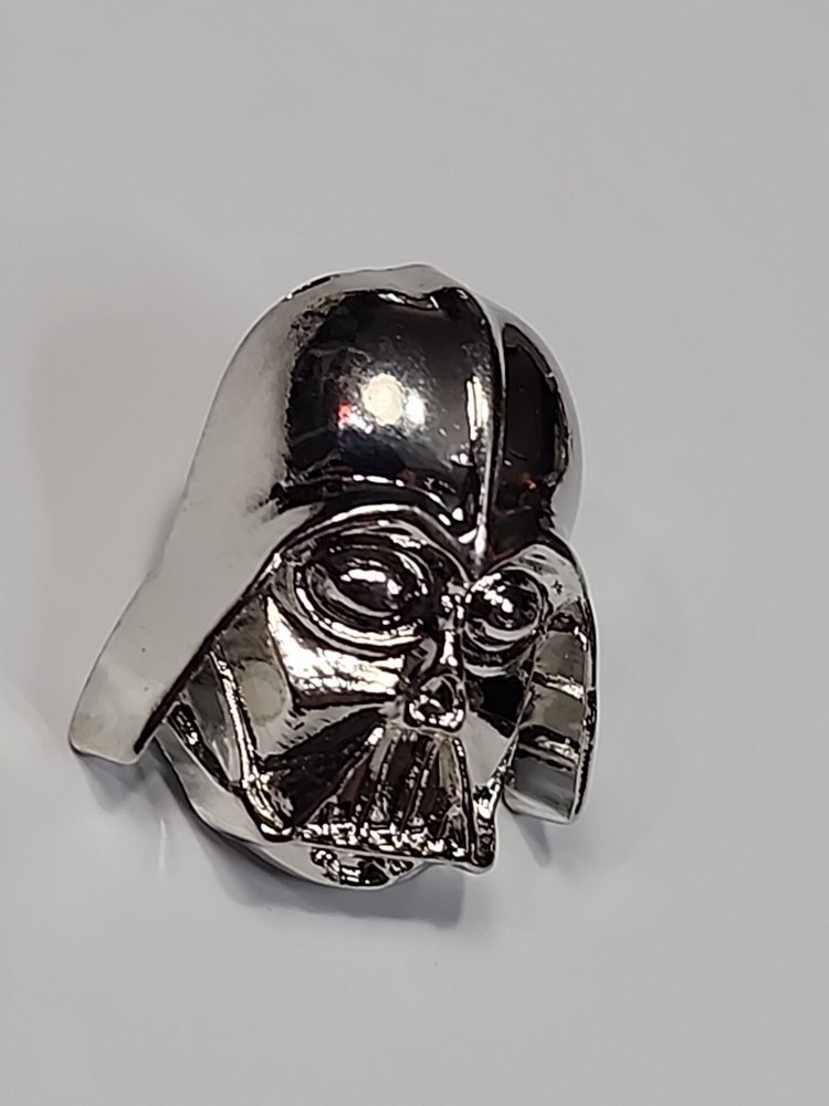 Darth Vader Silver Helmet Lapel Pin Star Wars