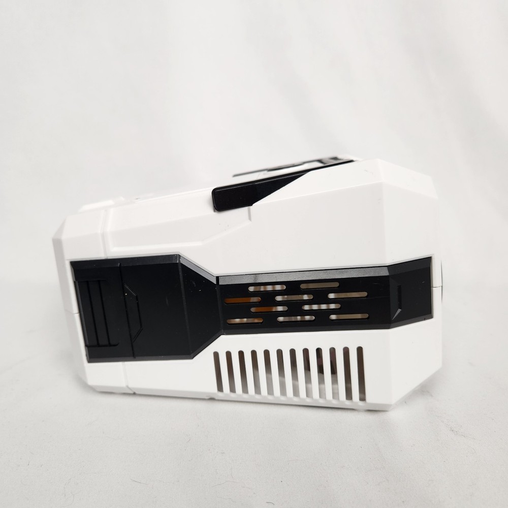 Automatic Bubble Machine with 2 Speeds and Lights, 20000+ Mchine White