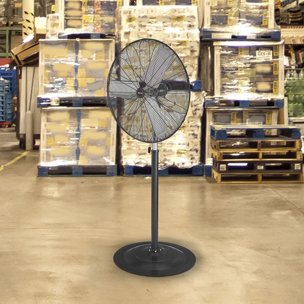 XtremepowerUS 30" Pedestal Fan Adjustable 3-Speed Control Standing Fan Floor