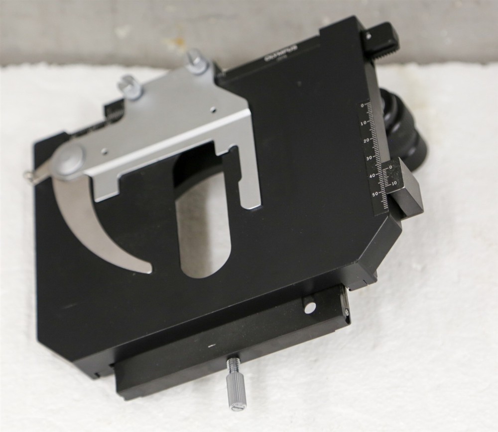 Olympus Spectra-Tech IR-Plan Microscope Stage w XY Caliper (S19)