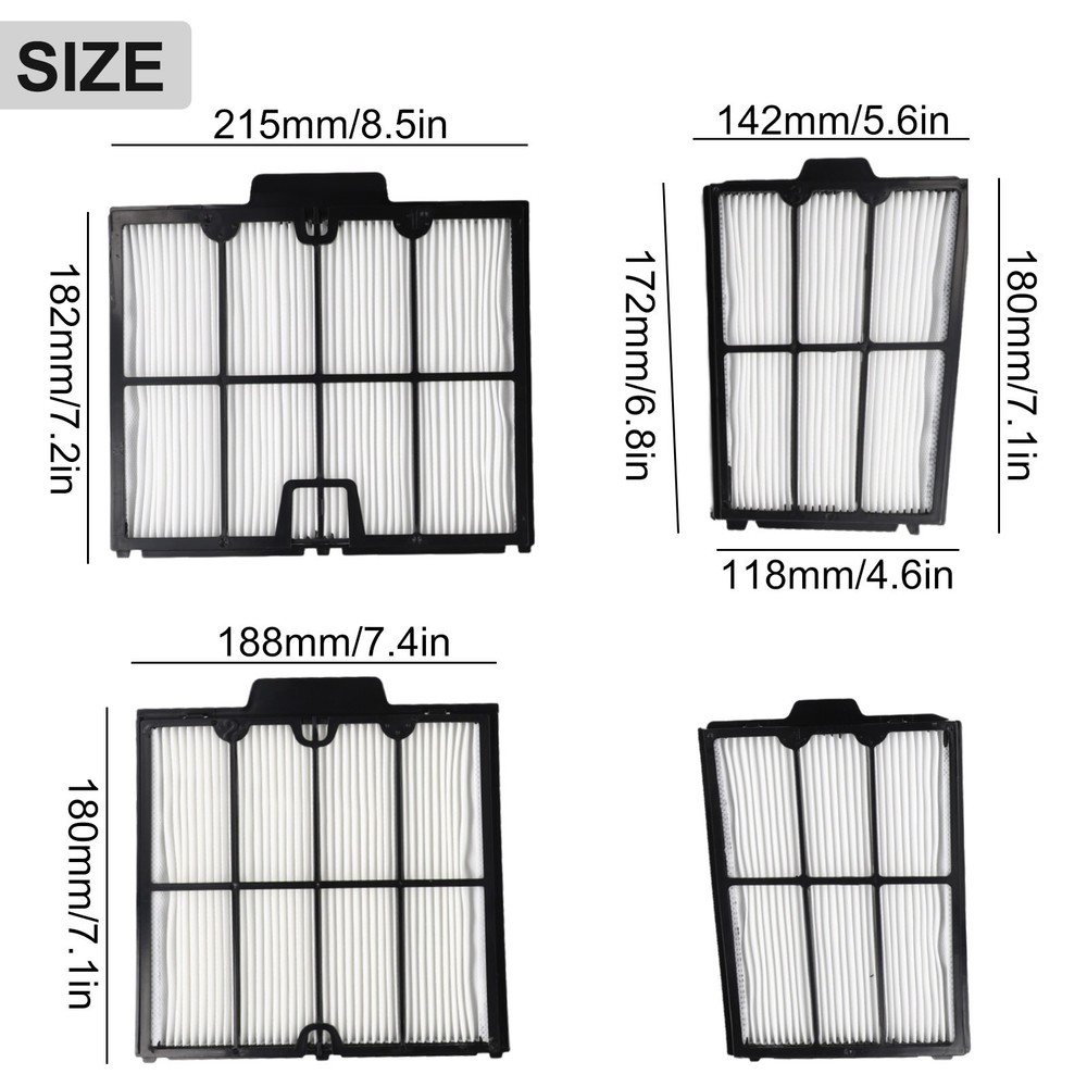 Hassle Replacement 4pcs Filter Panels for Active 20 For Explorer E30