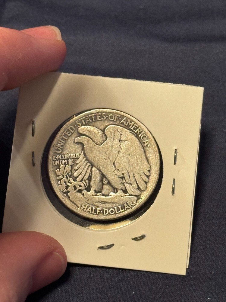 1919 D Walking Liberty Half Dollar