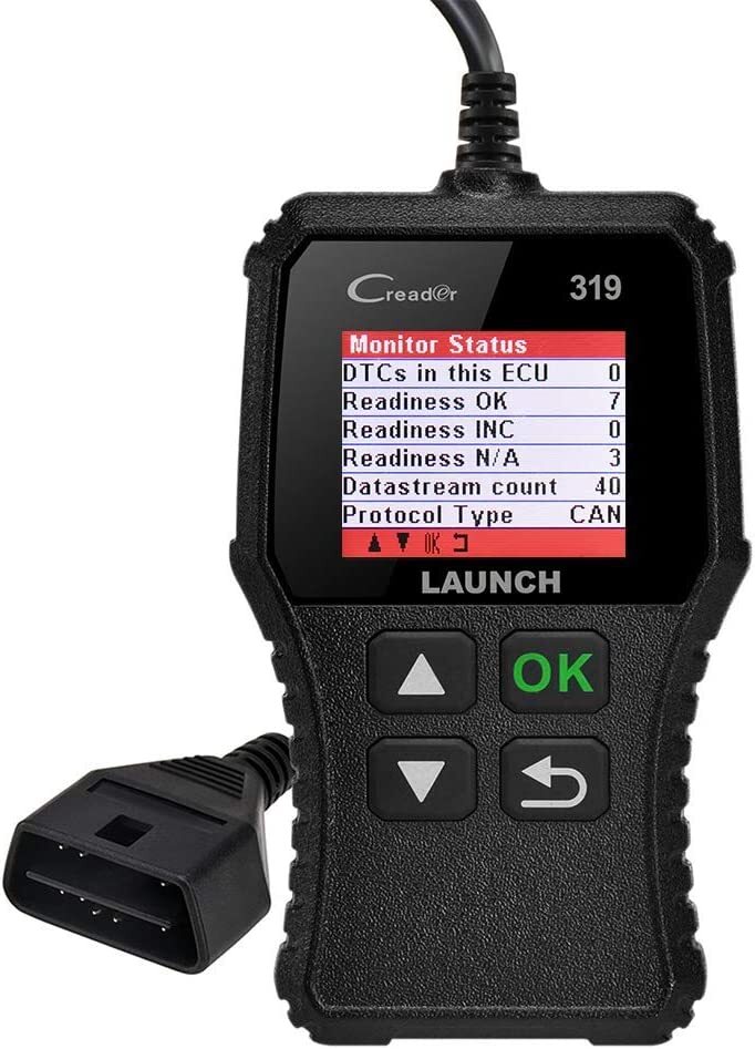 LAUNCH CR319 OBD2 Scanner Universal Car Fault Code Reader Engine Diagnostic Tool