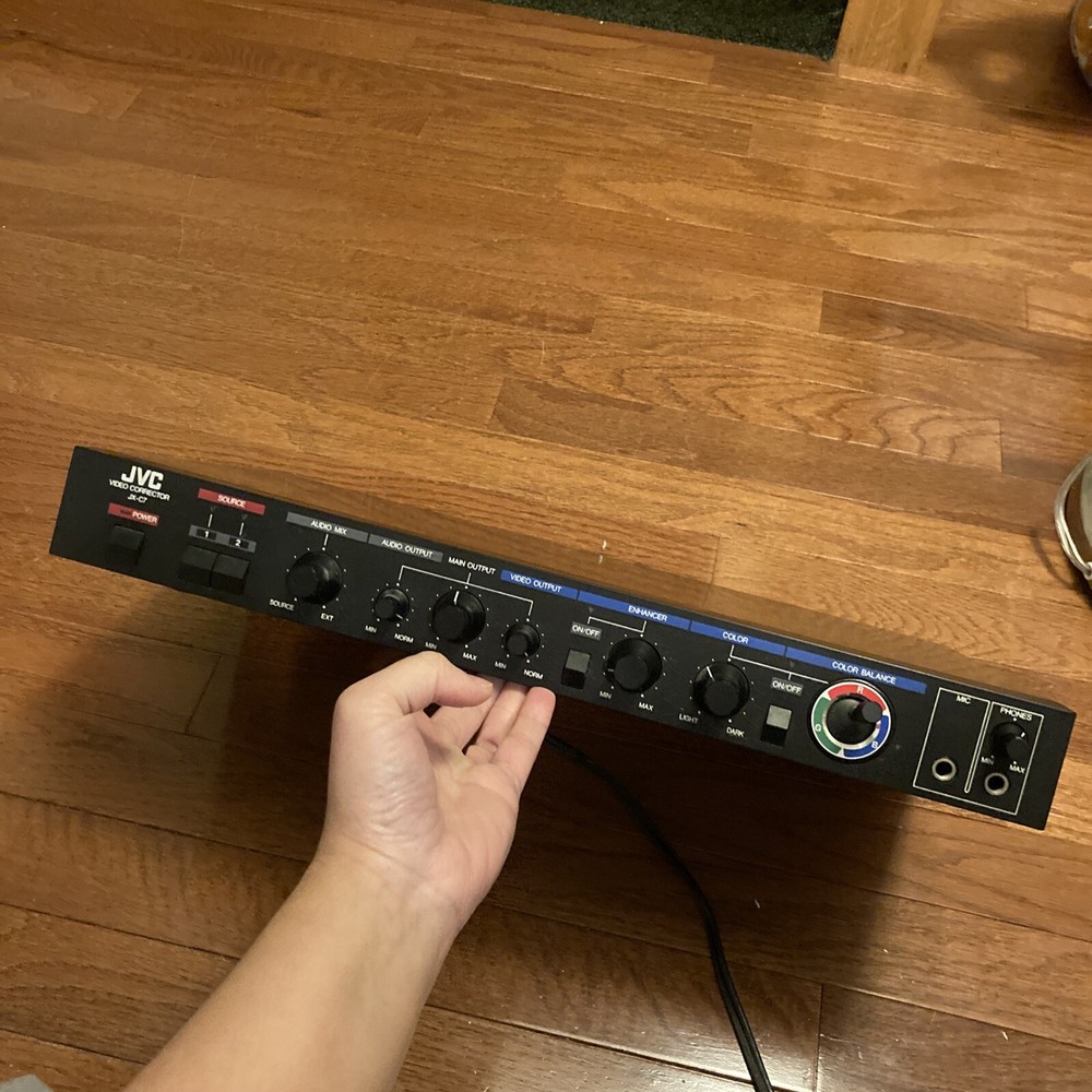 JVC JX-C7 Video Corrector not tested