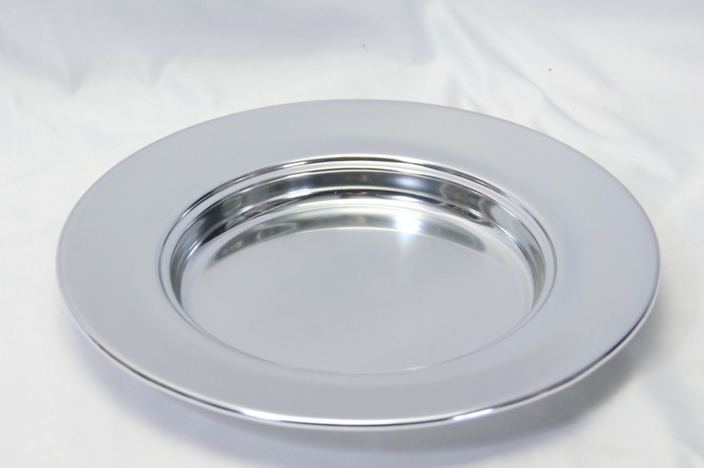 Artistic Silvertone Bread Plate 10" RW505A (A)
