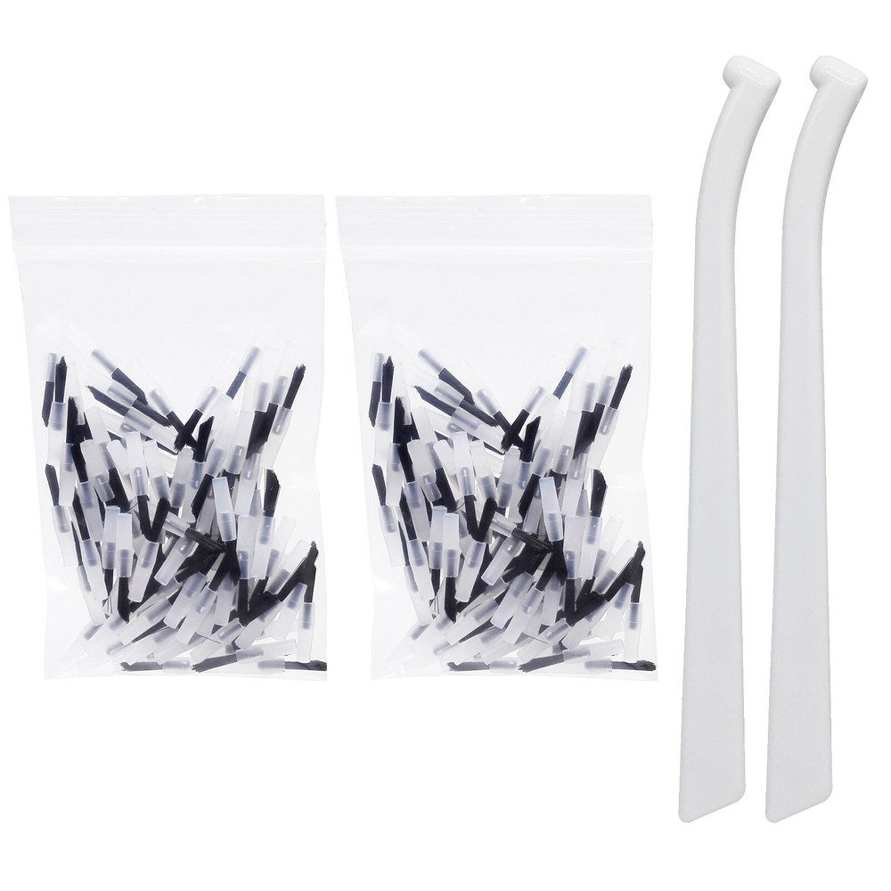 Dental Micro Brushes Composite Resin Disposable Mini Applicator Brush Tip Handle