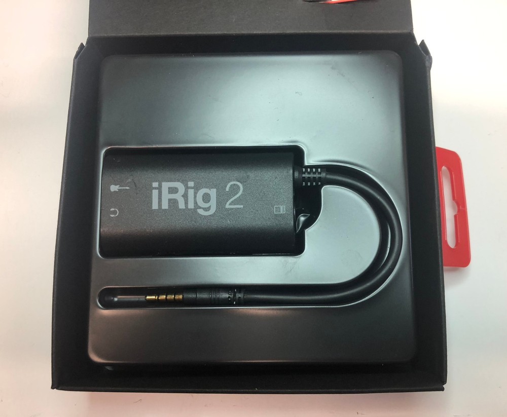 IK Multimedia iRig 2 Guitar Interface for iOS and Mac
