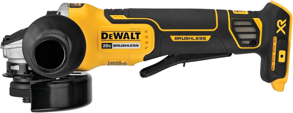 20V MAX* Angle Grinder Tool Cordless Brushless, 4 1/2 Inch, with Paddle Switch a