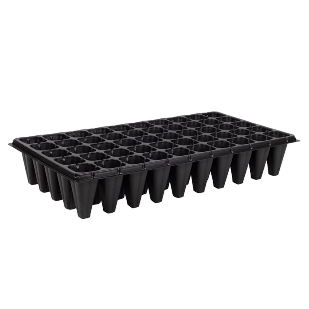 RooTrimmer 50 Cell, 10pcs-Pack Thick Durable Seedling Plastic Nursery Trays (...