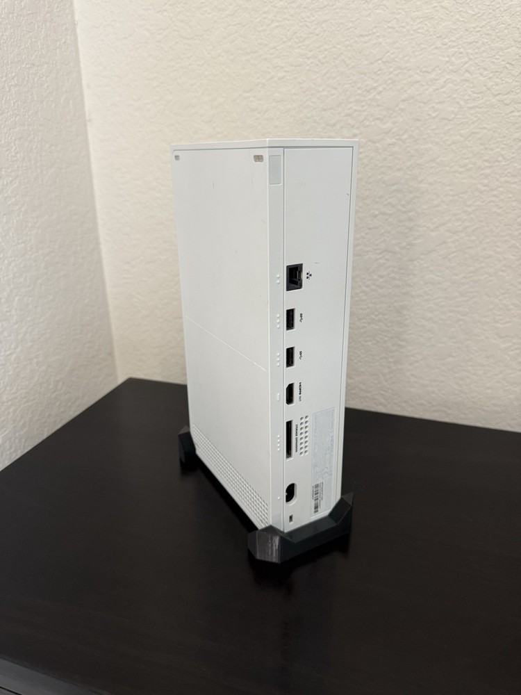XBOX SERIES S STAND (Vertical) 3D PRINTED Strong and Functional (black)