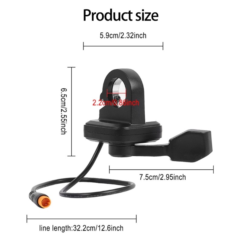Scooter Throttle Speed Control Finger Throttle Accelerators 108X Controller