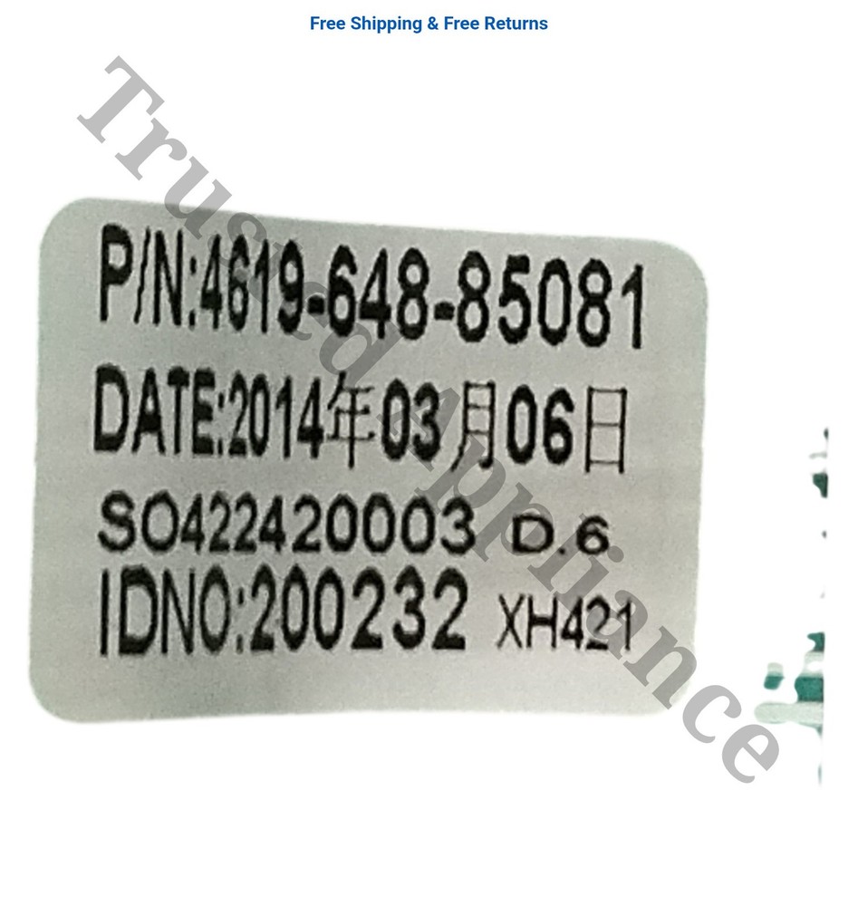 Whirlpool Microwave Control Panel Console W10286819 SILVER