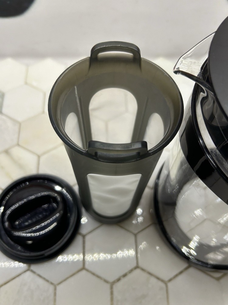 Cold Brew Coffee Maker Primula 1.6 Qt 5 Cup Glass Cold Brew Maker