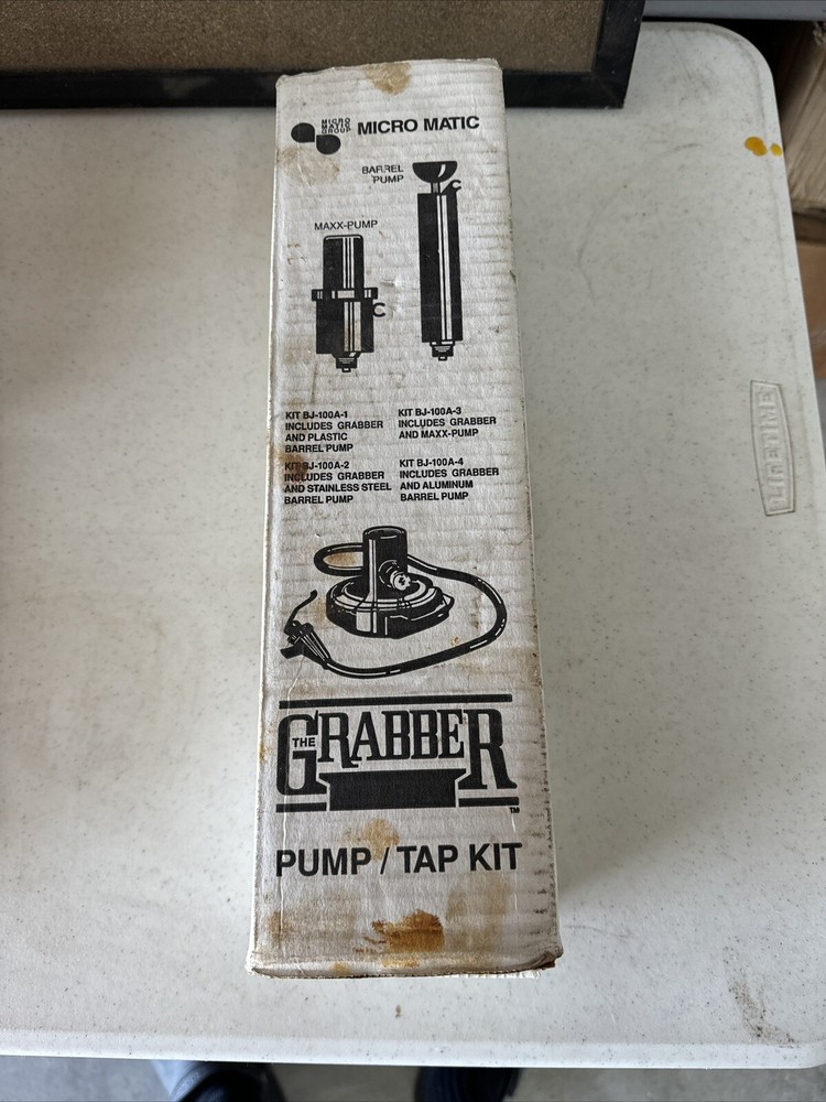 THE GRABBER MICRO MATIC PUMP -TAP KIT BJ-100A-1
