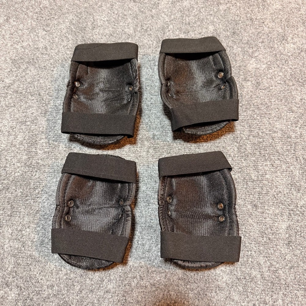 NEW Hot Wheels Elbow Knee Protective Pads Black Skateboarding Rollerblading
