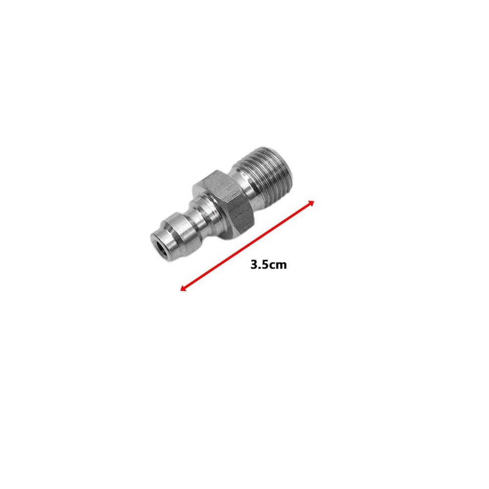8mm Male Thread Quick Connection Valve Fill Nipple M10/1