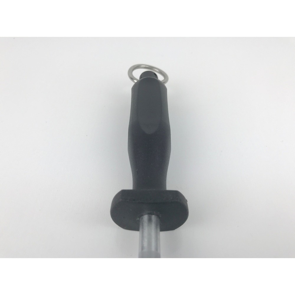 Knife Sharpening Steel Rod Honing Sharpening Tool with Hanging Ring