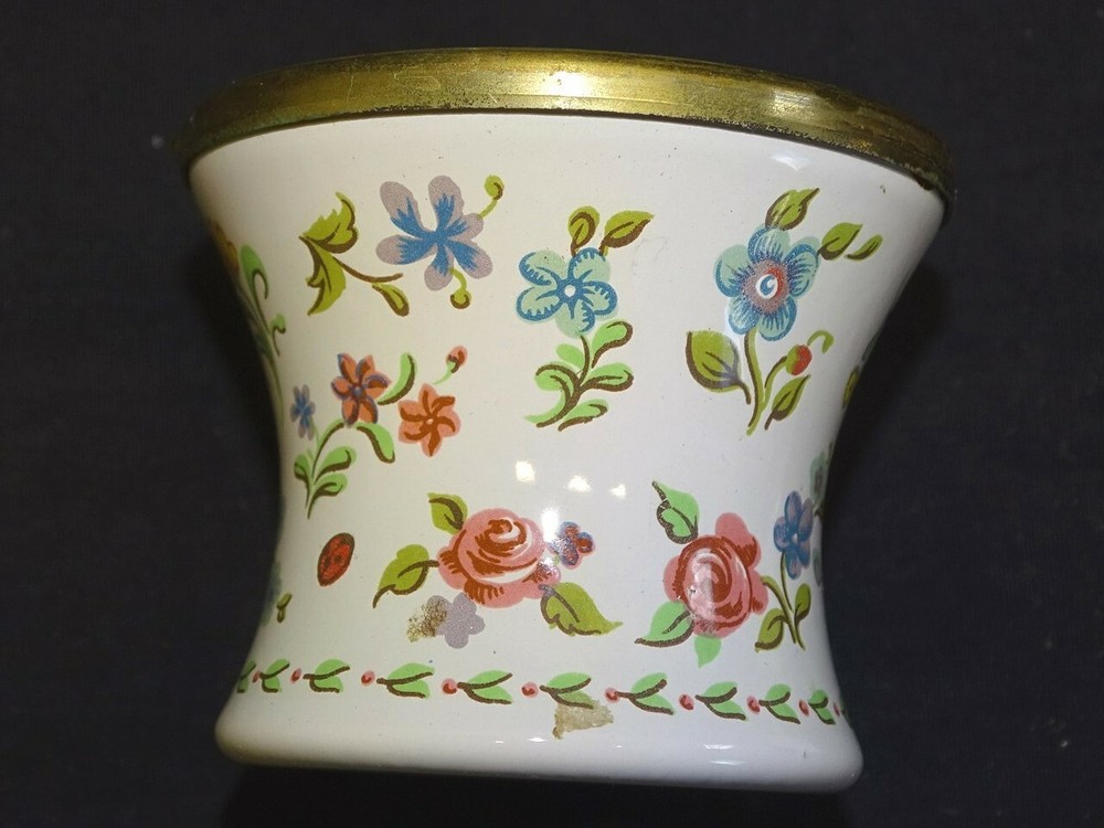 Bilston & Batterseas Enamels England Perfume Diffuser / Sachet Basket