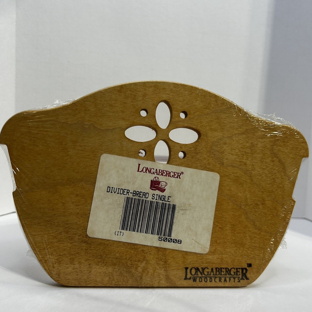 Longaberger Bread Basket Single Divider #50008 Sealed New