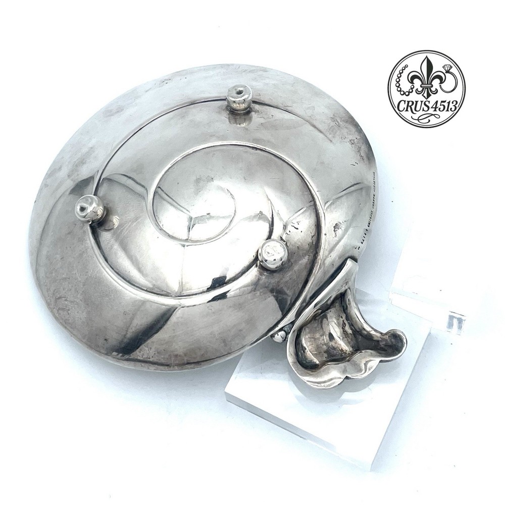 Tiffany & Co Sterling Silver “Wave Edge “ Candy Dish