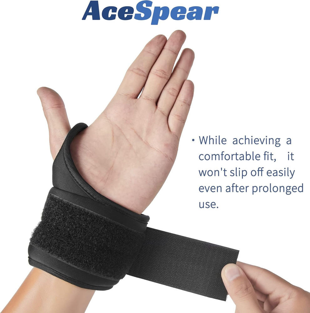 Wrist Weights Pair 1Lb Thumb Loop Adjustable Ankle Running Strength Training