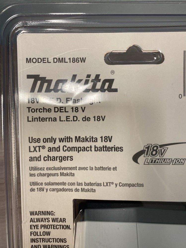 Makita DML186W 18V LED Flashlight