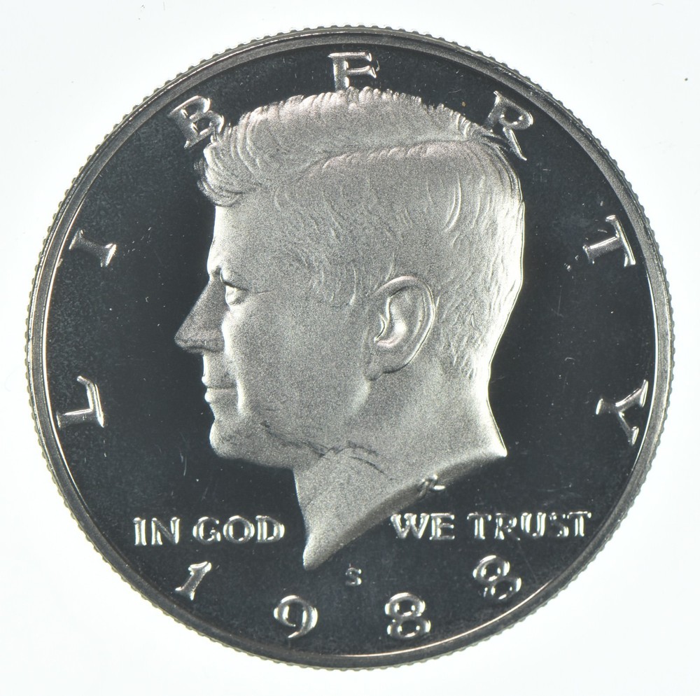 1988-S Kennedy Half Dollar CLAD Proof