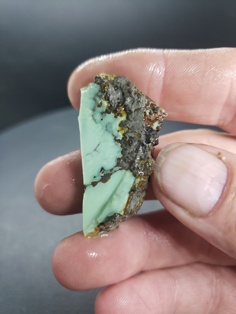 Nevada Frog Blossom Variscite Slab