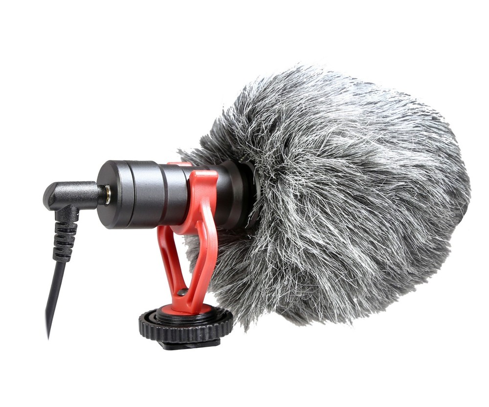 Vidpro XM-CM Compact Micro Video Microphone with Integrated Shock Mount