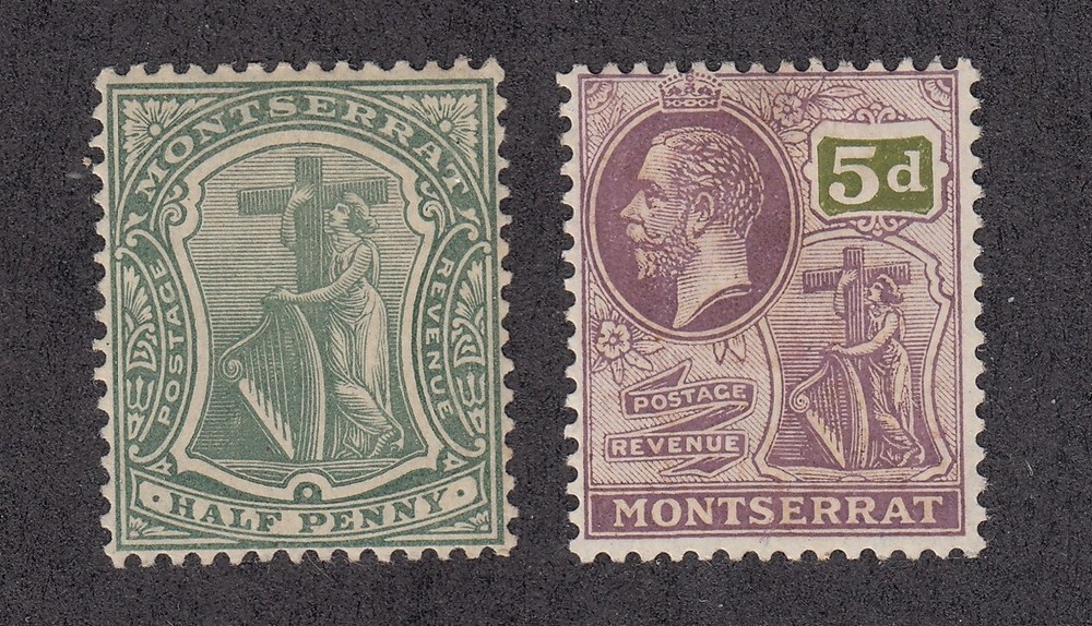 Montserrat #31A, 67 Mint