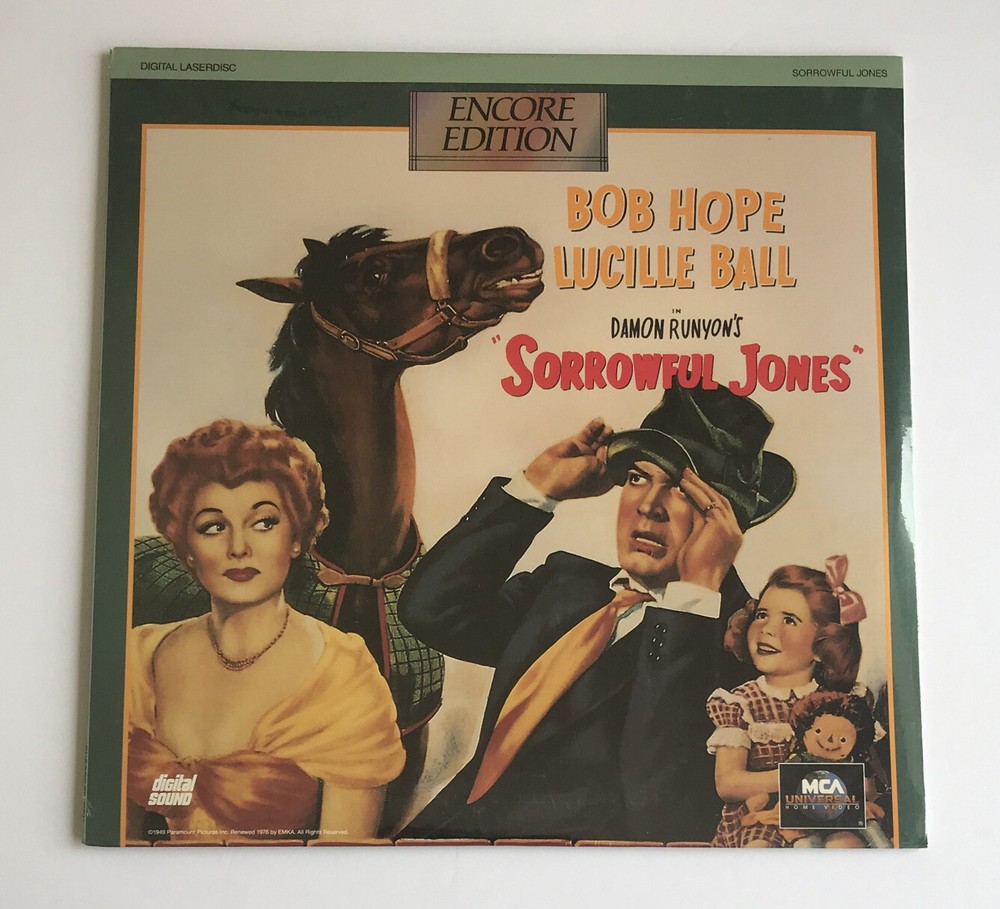 Sorrowful Jones (Laserdisc, 1992, Encore Edition) LD