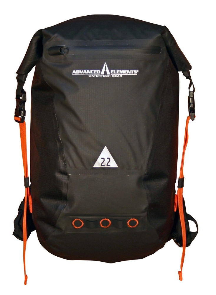 Advanced Elements Blast 22L Rolltop Pack Black - Waterproof Dry Bag