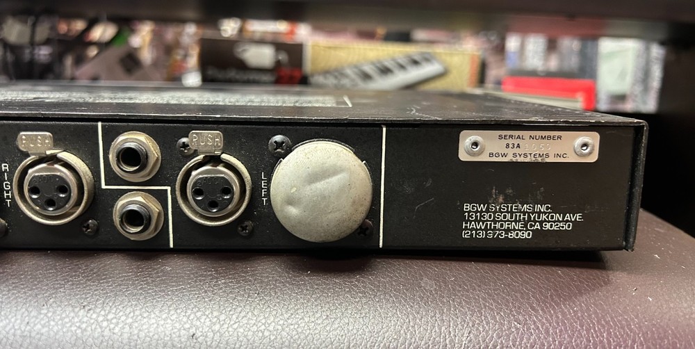 BGW 150 Broadcast Power Amp, Vintage