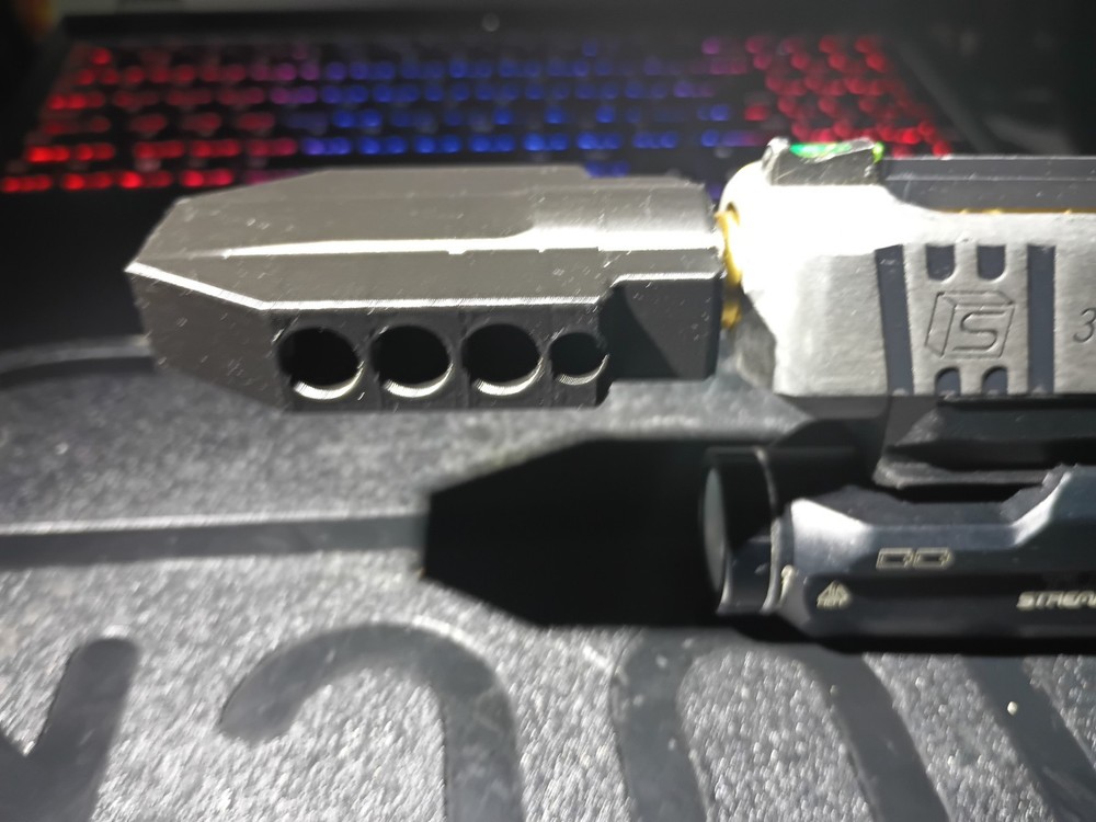 [3D Bro] Airsoft Tank Muzzle "Raptor" (Pack of 2)