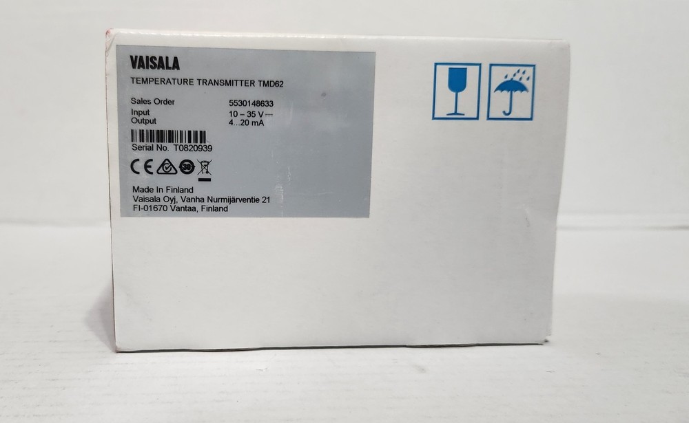 VAISALA (TMD62) 2-Wire Temperature Transmitter for Duct Mounting
