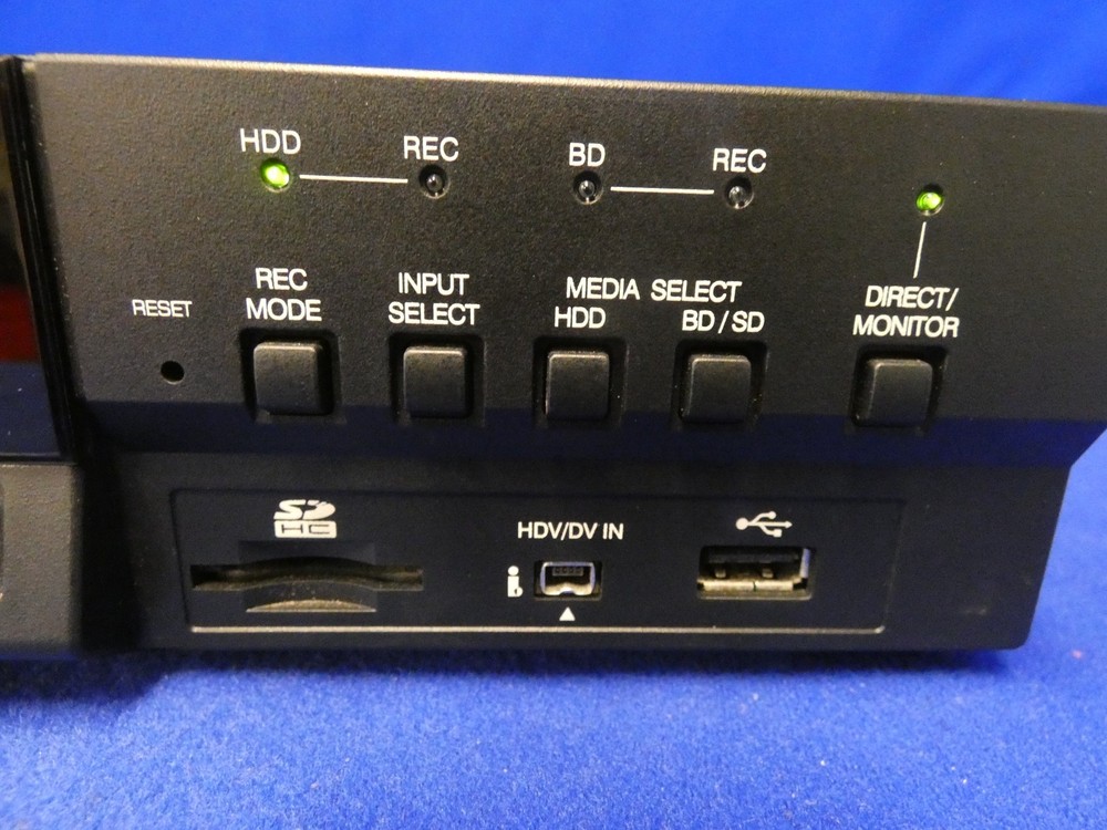 JVC SR-HD2700U Blu-Ray Disc & HDD Recorder