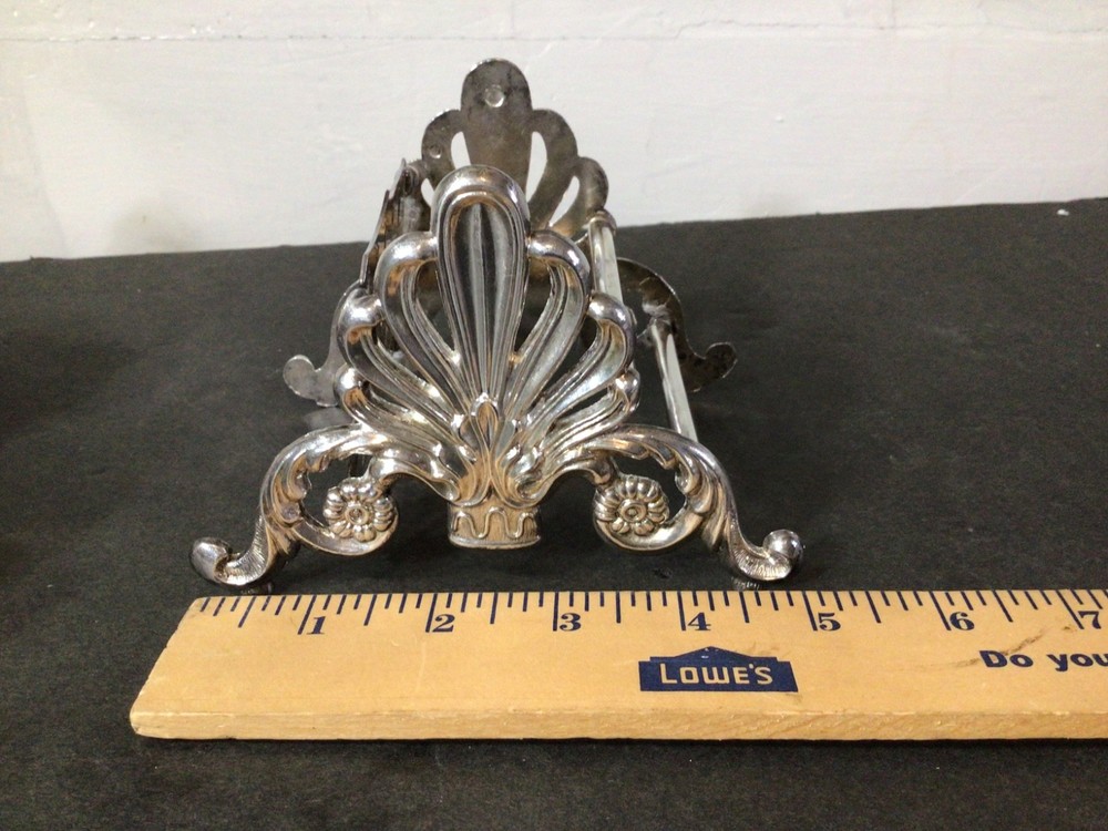 Silver Plate SilverWare Caddy x2